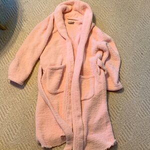 Cozy Plush Luxurious Pink Women's Robe